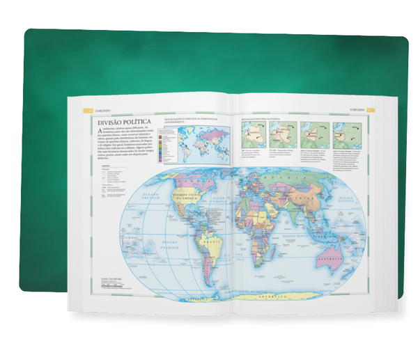Atlas Geografico Mundial Versao Essencial - Verde