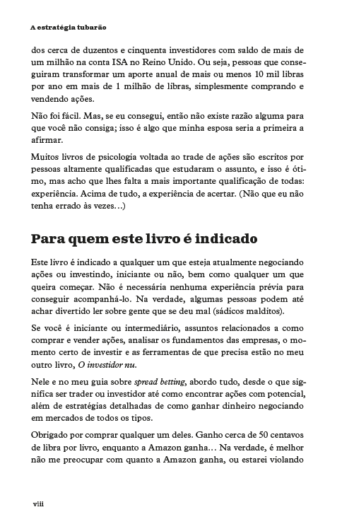 A Estratégia Tubarão