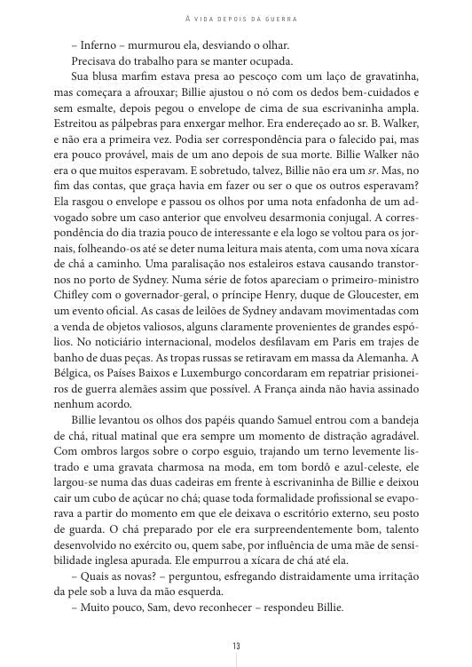 A Vida Depois da Guerra