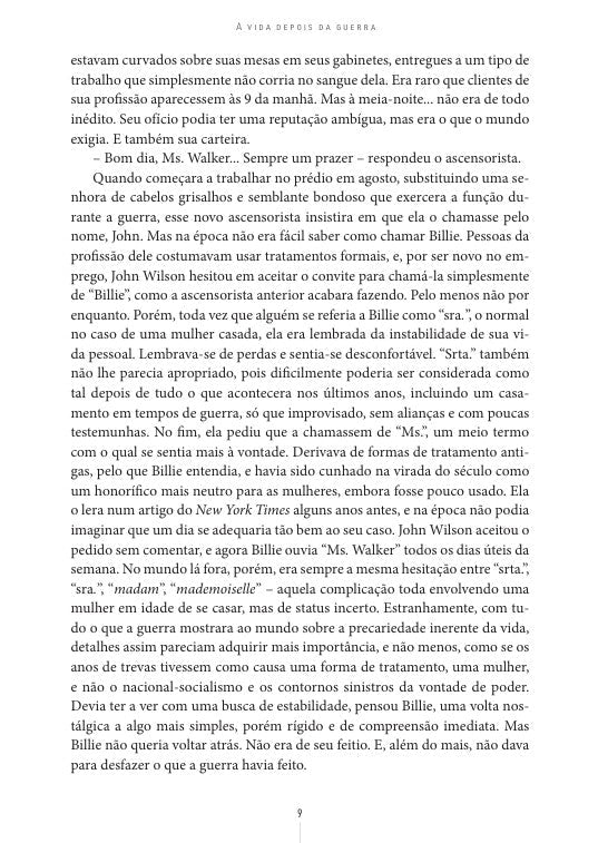 A Vida Depois da Guerra