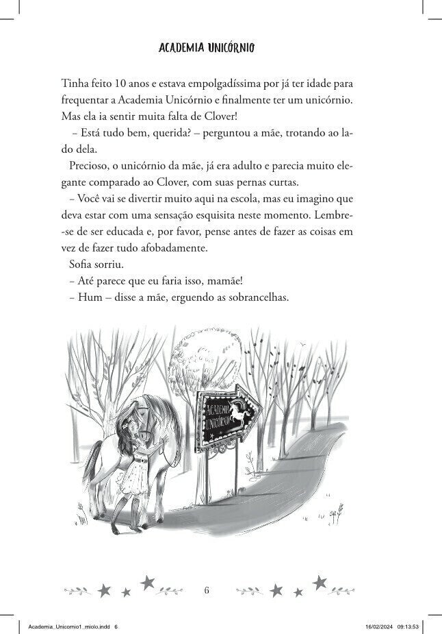 Academia Unicórnio 01: Sofia e Arco-íris