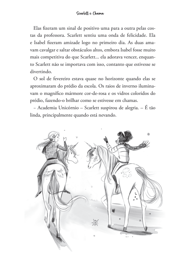 Academia Unicórnio 02: Scarlett e Chama