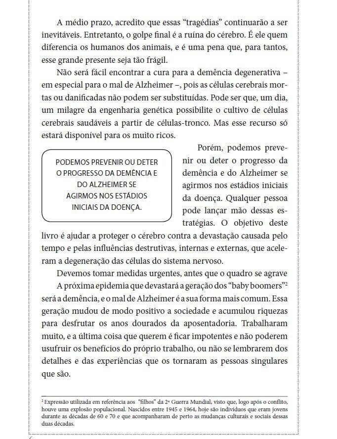 Alzheimer - O Programa Inovador para Prevenção e Tratamento