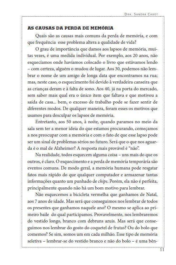 Alzheimer - O Programa Inovador para Prevenção e Tratamento