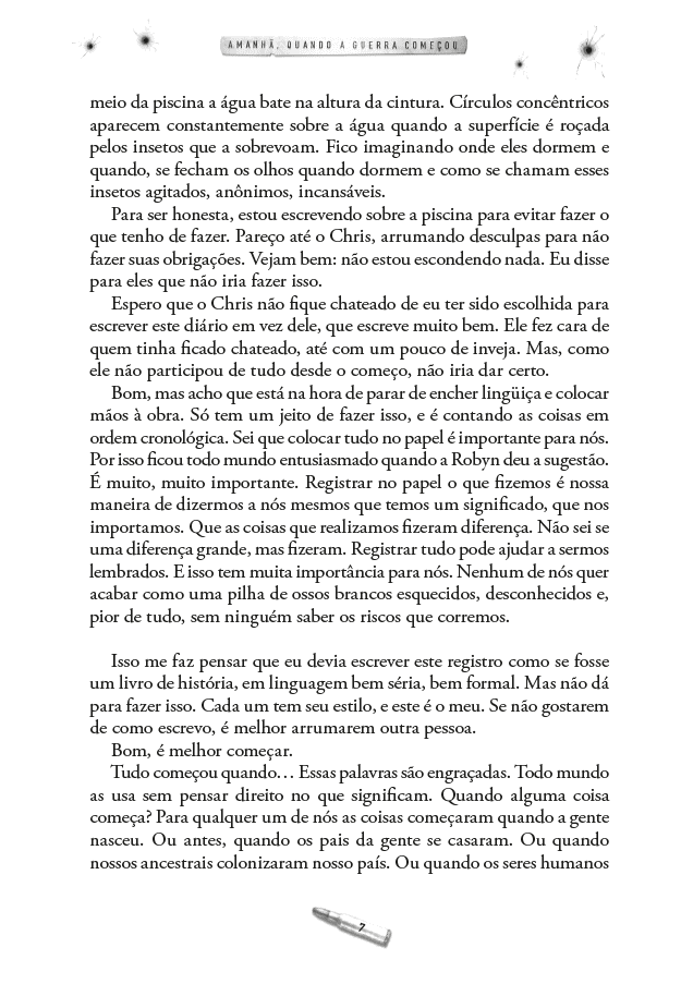 Amanhã 01 - Amanhã, Quando a Guerra Começou