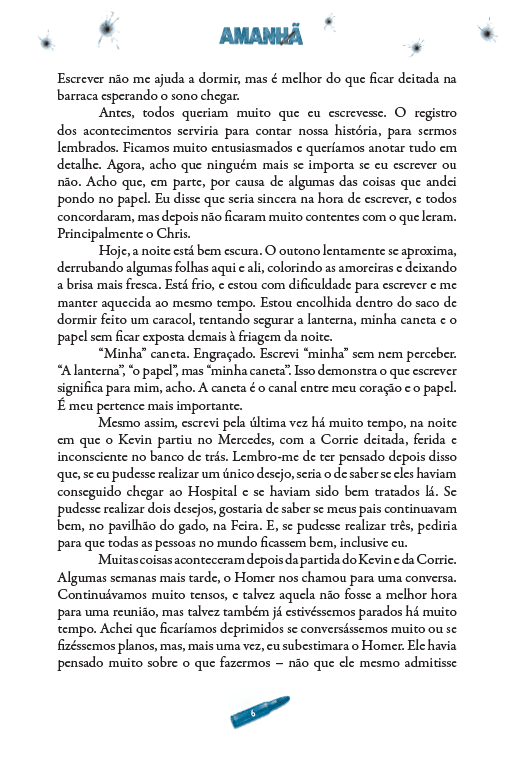 Amanhã 02 - O Silêncio da Noite