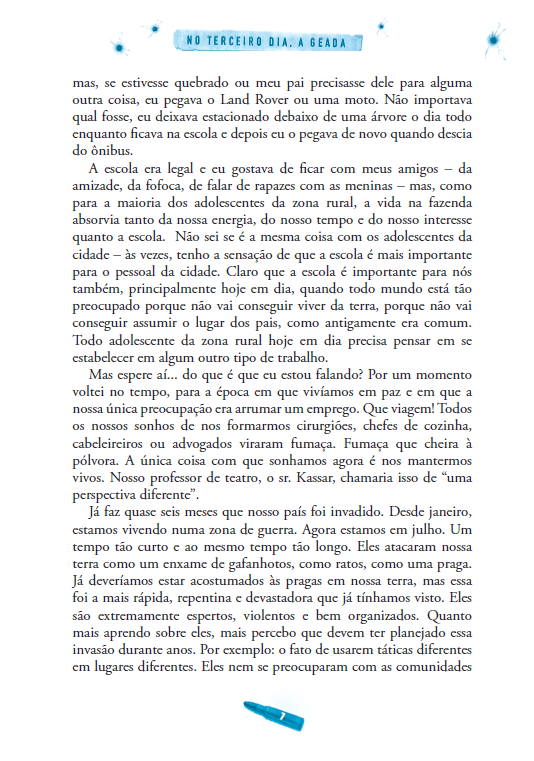 Amanhã 03 - No Terceiro Dia, a Geada