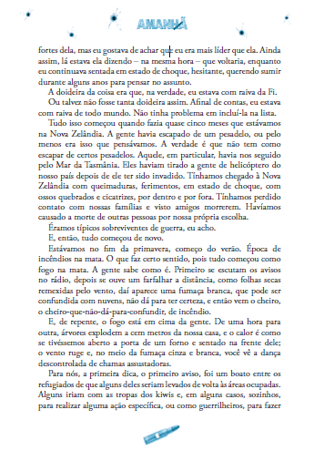 Amanhã 04 - Escuridão, Seja Minha Amiga