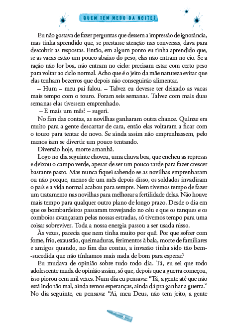 Amanhã 06 - Quem Tem Medo da Noite?
