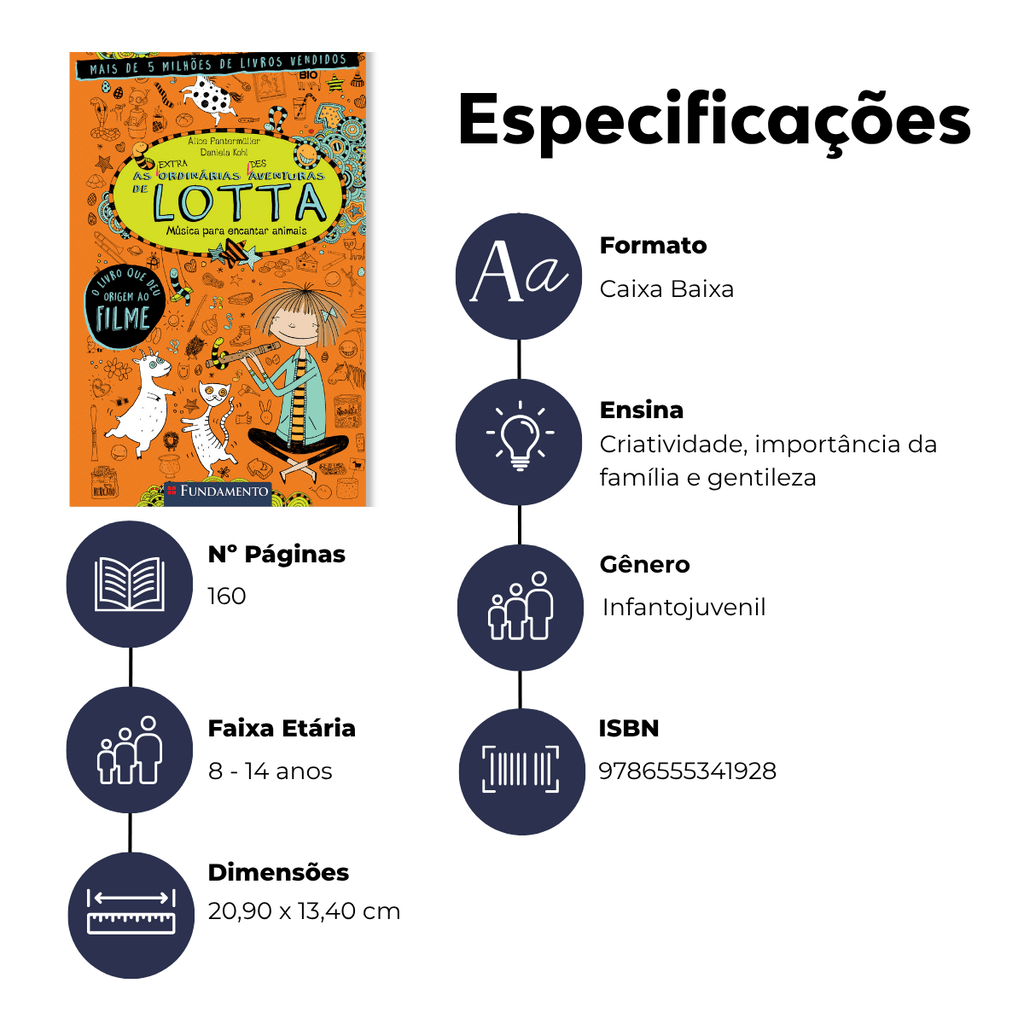 As (extra)ordinárias (des)aventuras de Lotta 3: Música para Encantar Animais