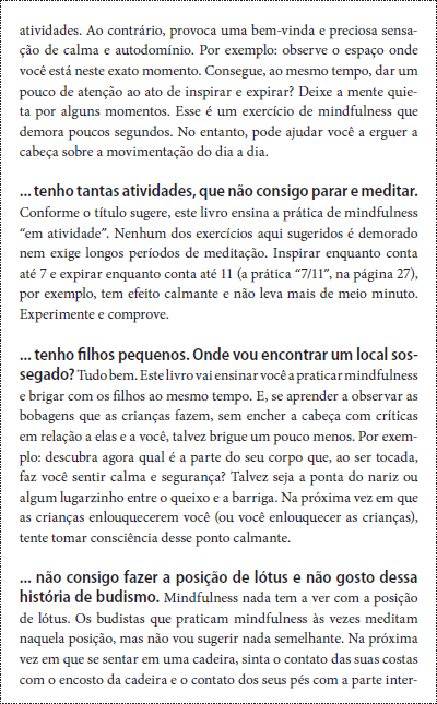 Atenção Plena - Mindfulness
