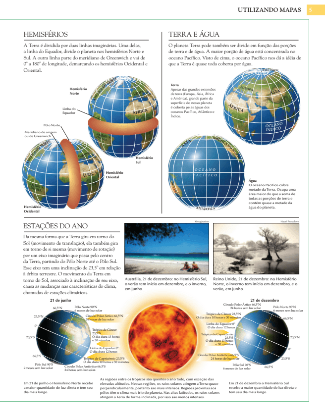 Atlas Geografico Mundial - Azul