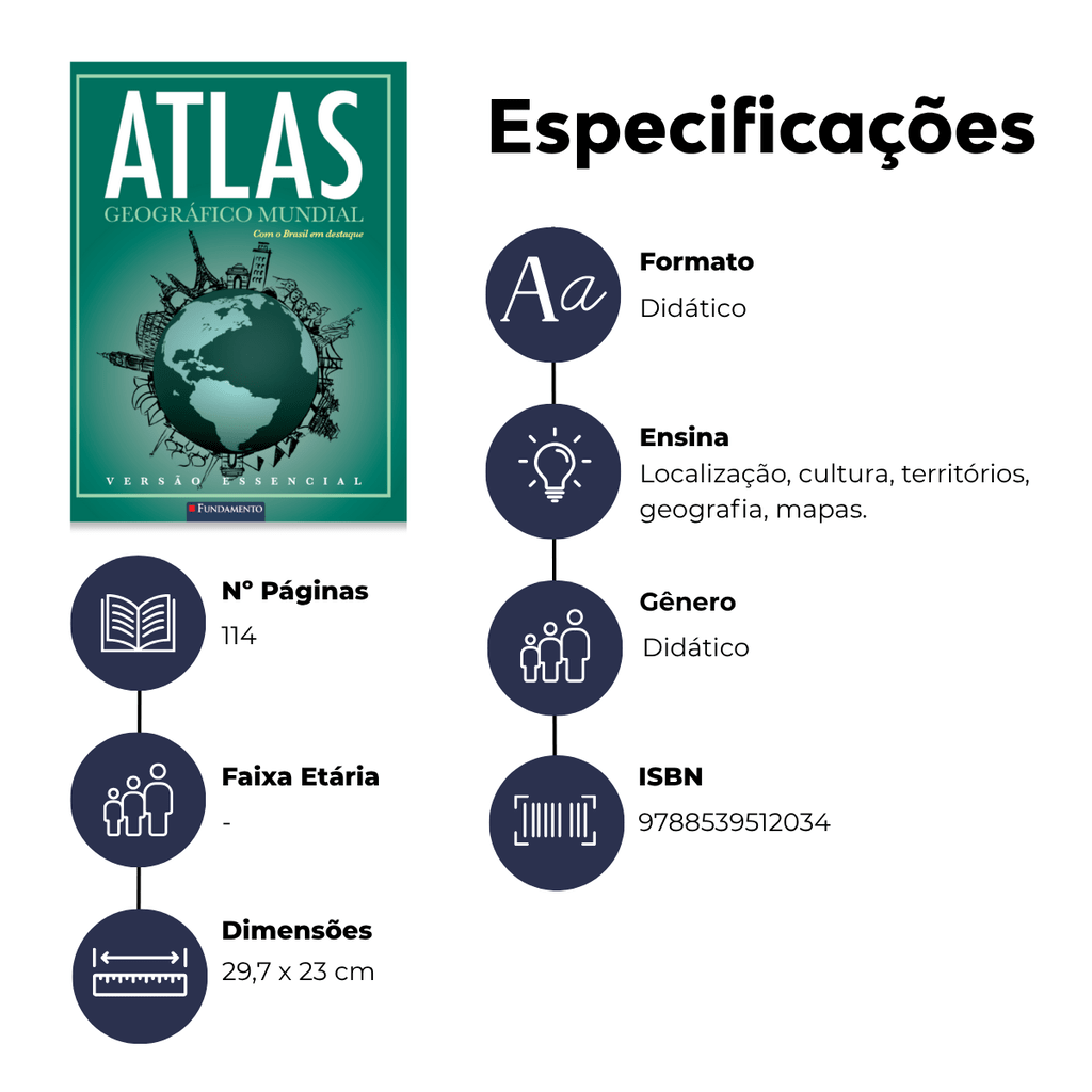 Atlas Geografico Mundial Versao Essencial - Verde
