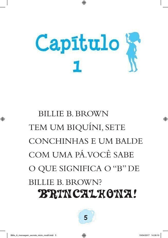 Billie B. Brown - A Mensagem Secreta