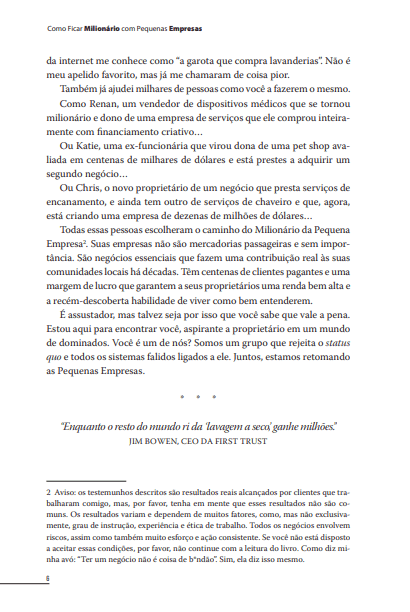 Como Ficar Milionario com Pequenas Empresas