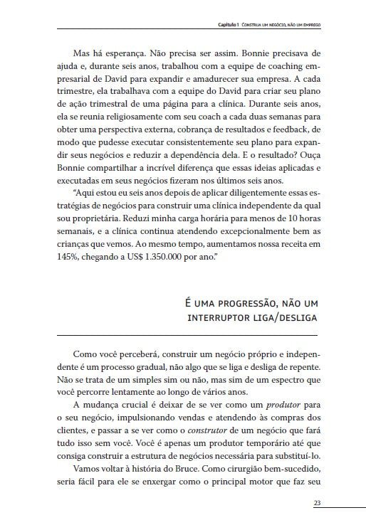 Construa Um Negócio, Não Um Emprego