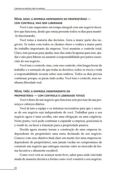 Construa Um Negócio, Não Um Emprego