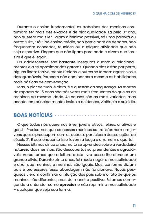 Criando Meninos