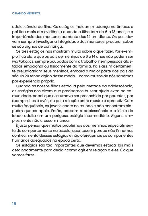 Criando Meninos