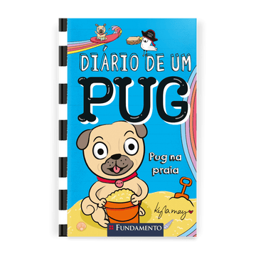 Diário de Um Pug: Pug na Praia