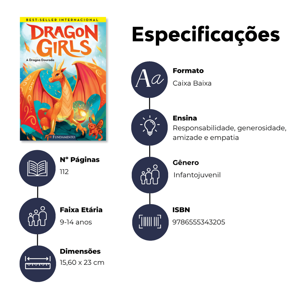 Dragon Girls 01: a Dragoa Dourada