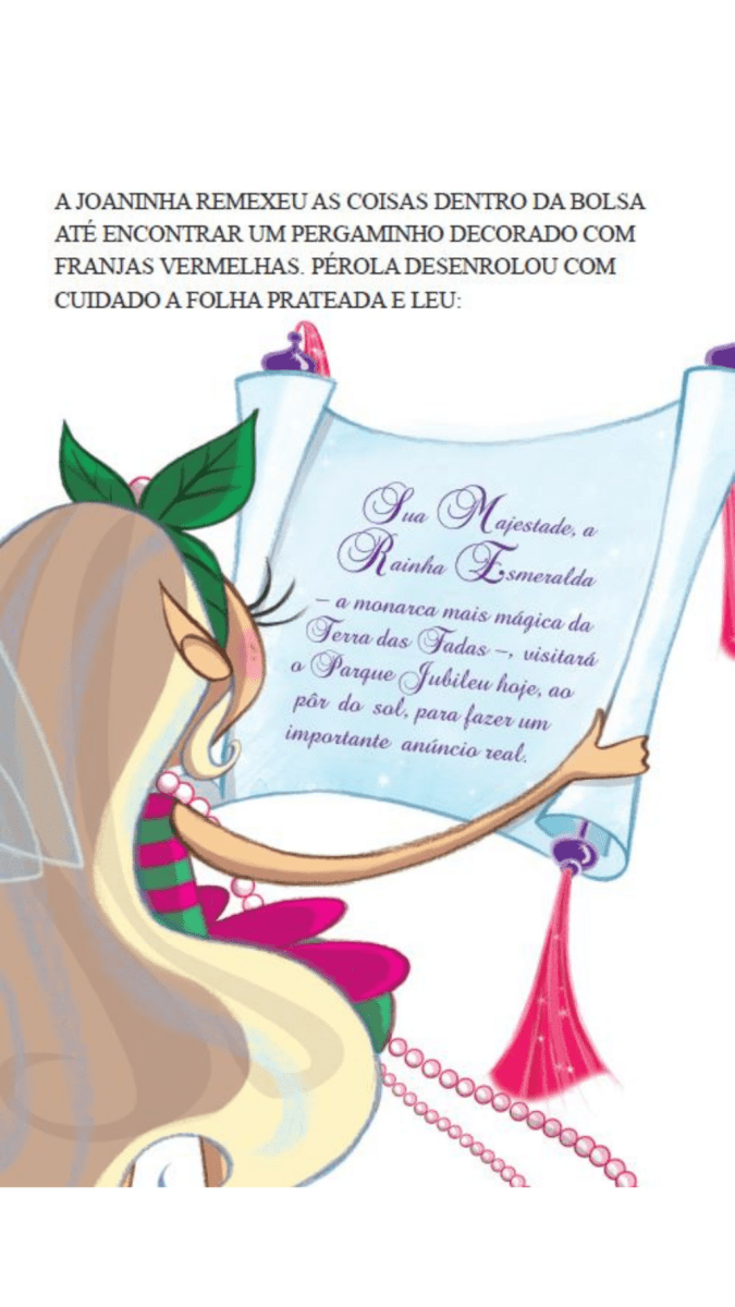 Pérola - Pérola e a Rainha das Fadas