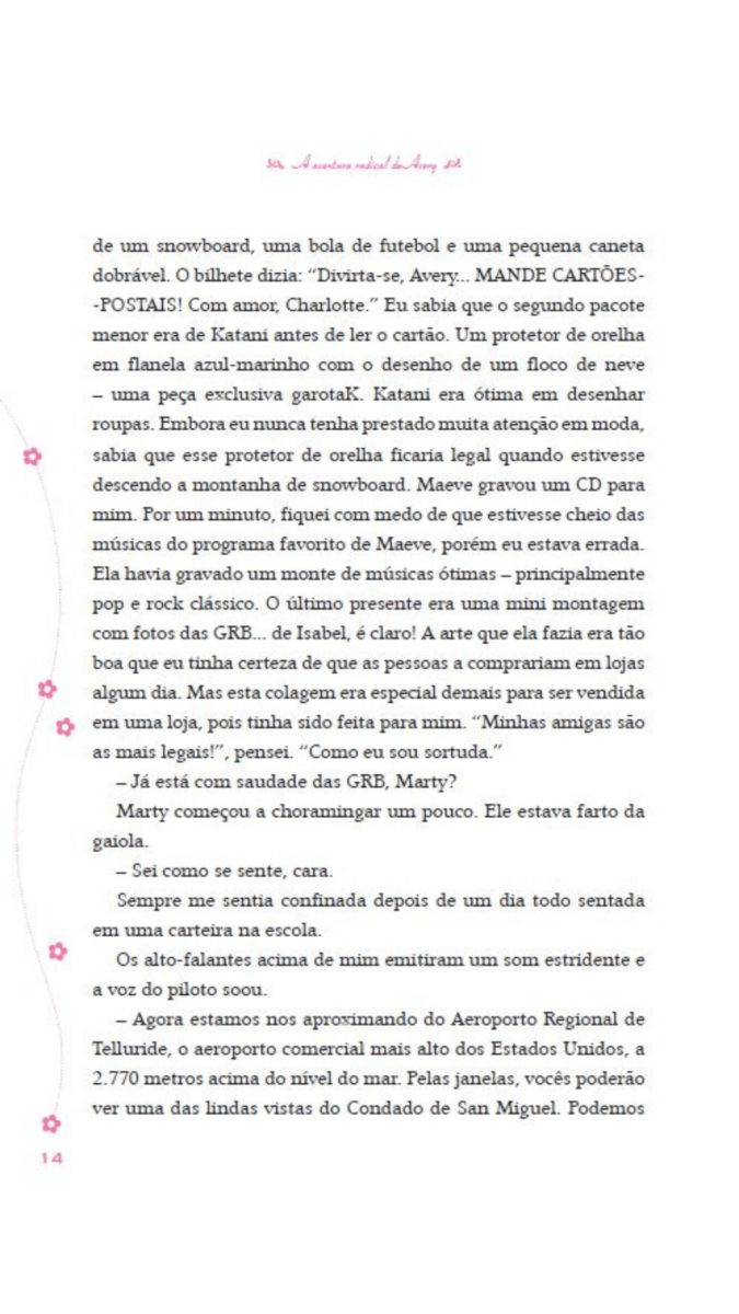 Garotas da Rua Beacon Viagens Inesqueciveis - A Aventura Radical de Avery