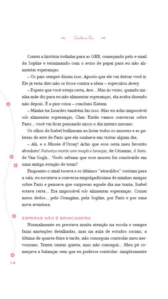Garotas da Rua Beacon Viagens Inesqueciveis - Charlotte em Paris