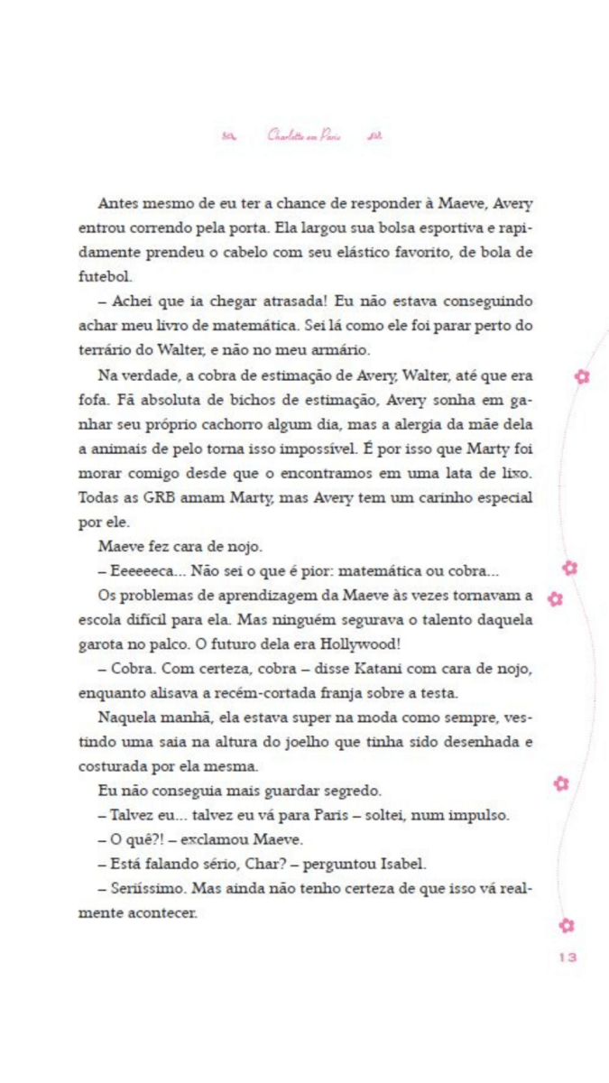 Garotas da Rua Beacon Viagens Inesqueciveis - Charlotte em Paris