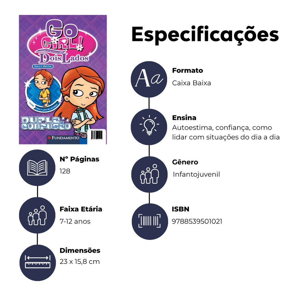 Go Girl Toda Historia Tem Dois Lados - Dupla Confusão