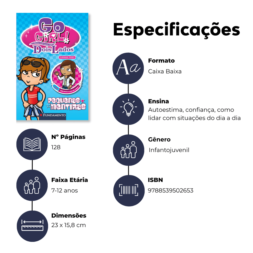 Go Girl Toda Historia Tem Dois Lados - Pequenas Mentiras