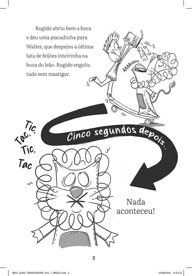 Meu Leão Travesseiro