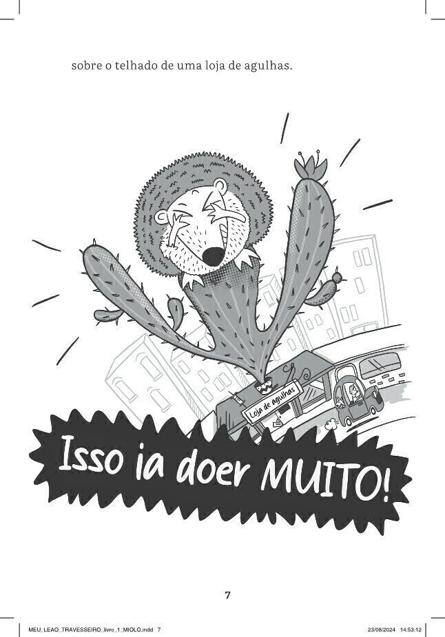 Meu Leão Travesseiro