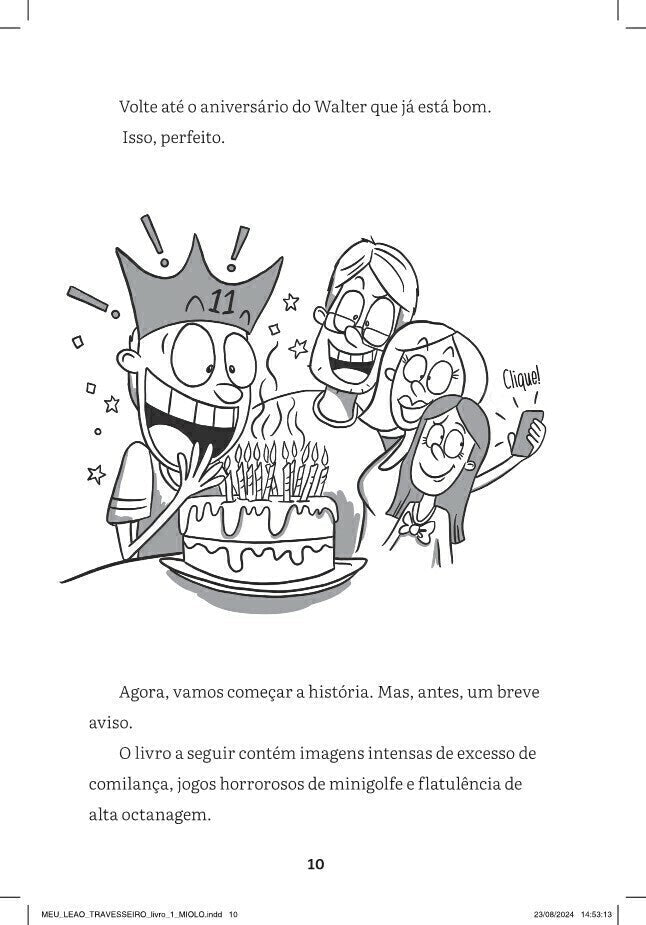 Meu Leão Travesseiro