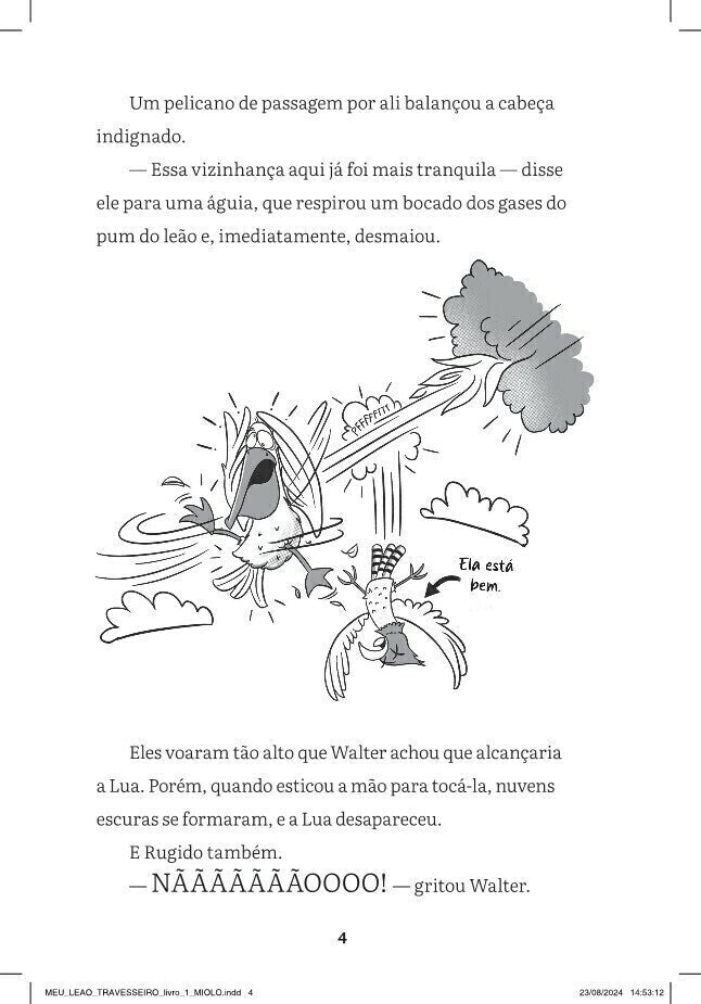 Meu Leão Travesseiro