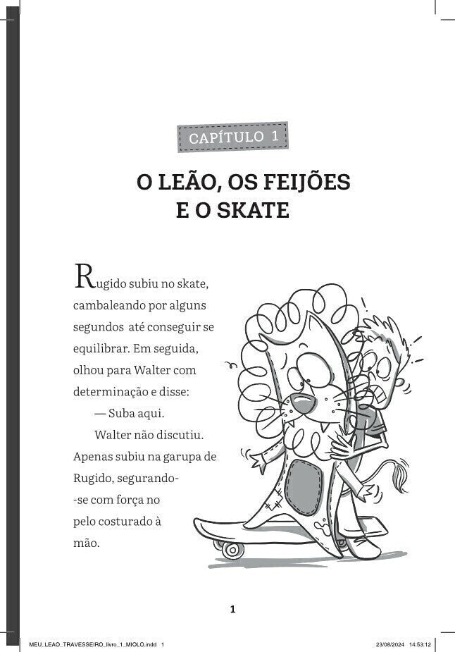 Meu Leão Travesseiro