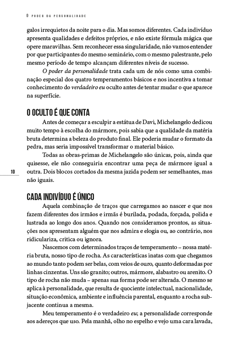 O Poder da Personalidade