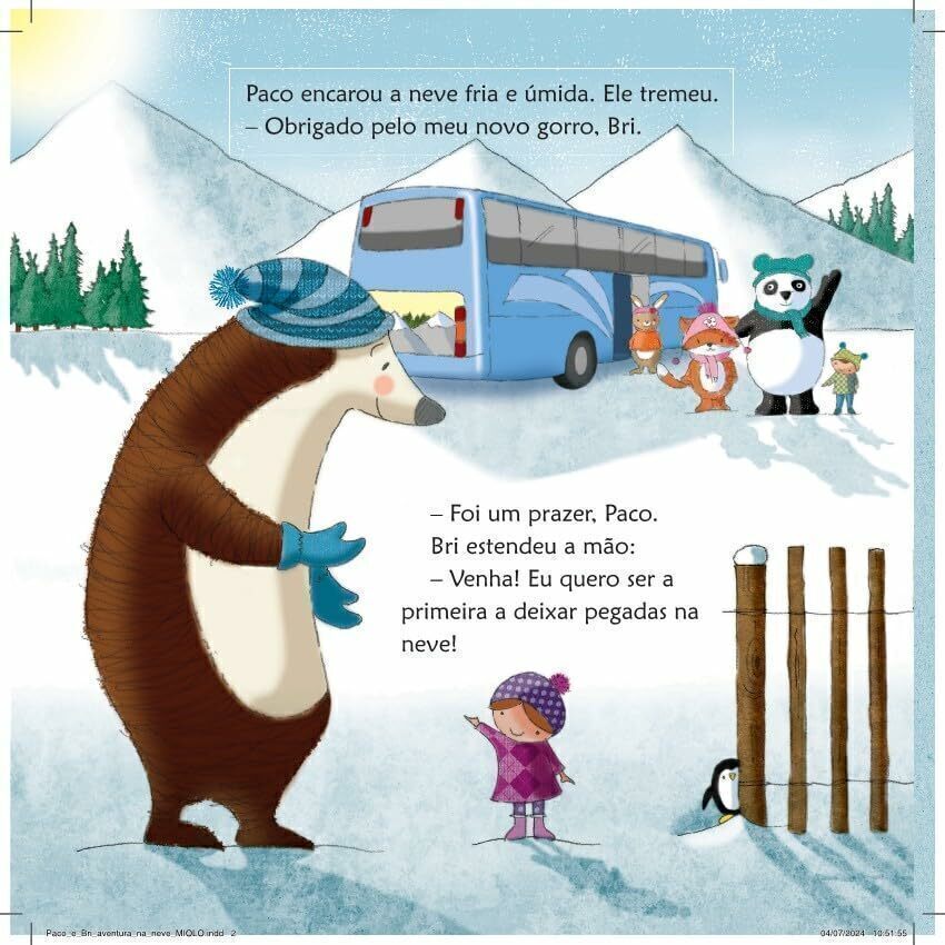 Paco e Bri: Aventura na Neve