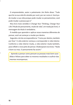 Pensamento Rico X Pensamento Pobre