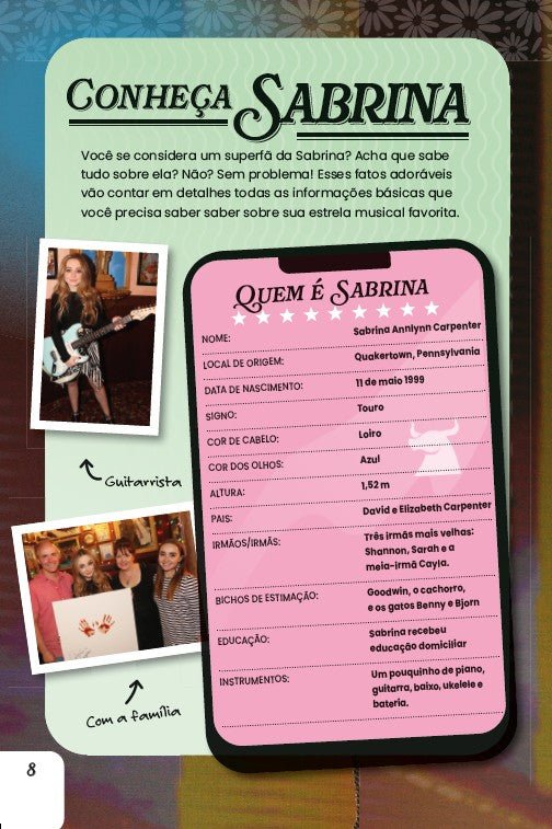 Sabrina Carpenter - O Guia Extraoficial para Fãs