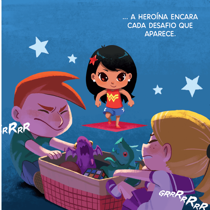 Seja Uma Estrela, Mulher-maravilha