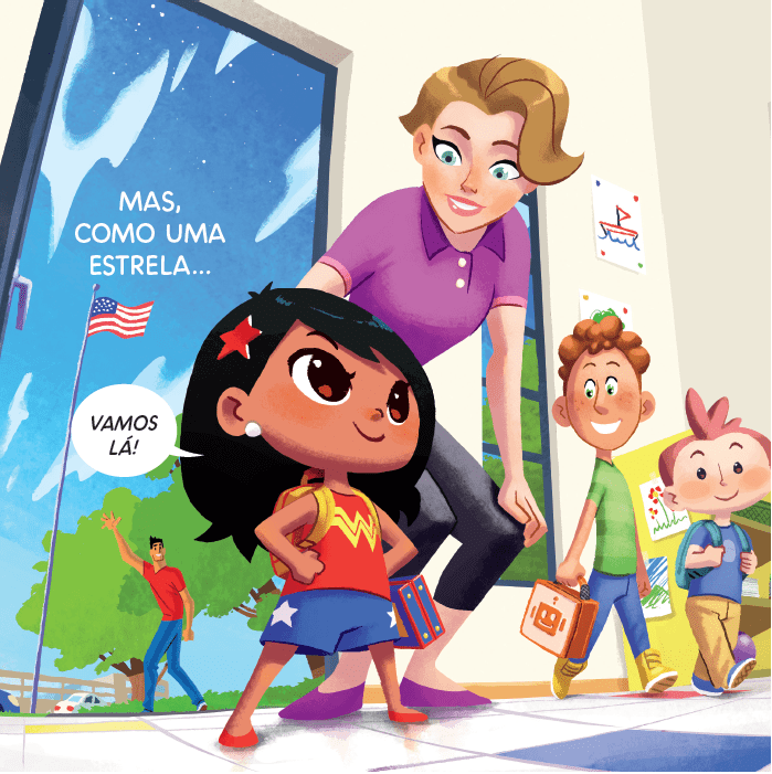 Seja Uma Estrela, Mulher-maravilha