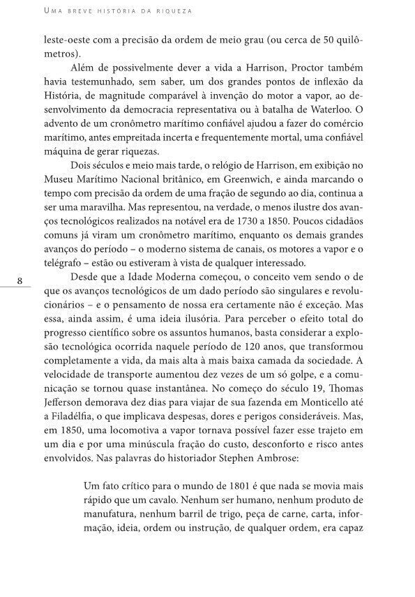 Uma Breve História da Riqueza