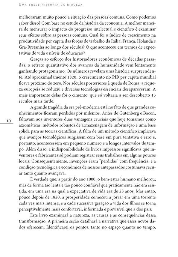 Uma Breve História da Riqueza