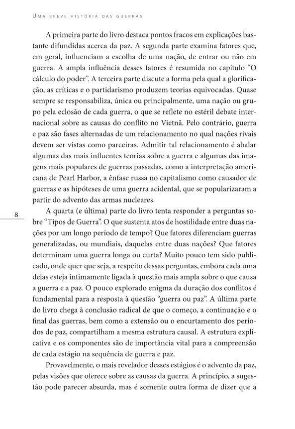 Uma Breve História das Guerras