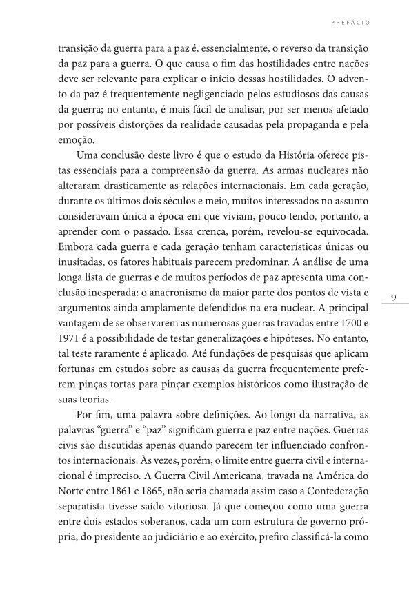 Uma Breve História das Guerras