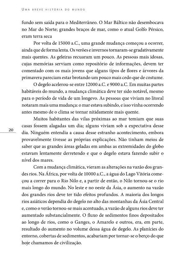 Uma Breve História do Mundo