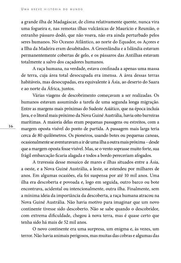 Uma Breve História do Mundo
