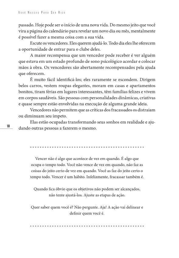 Você Nasceu para Ser Rico: As Sementes da Riqueza