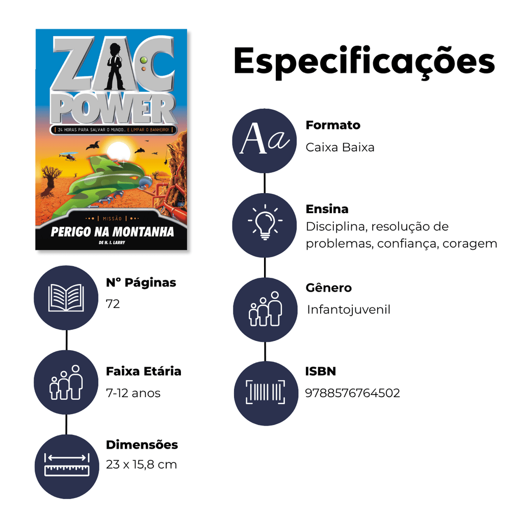 Zac Power - Perigo na Montanha